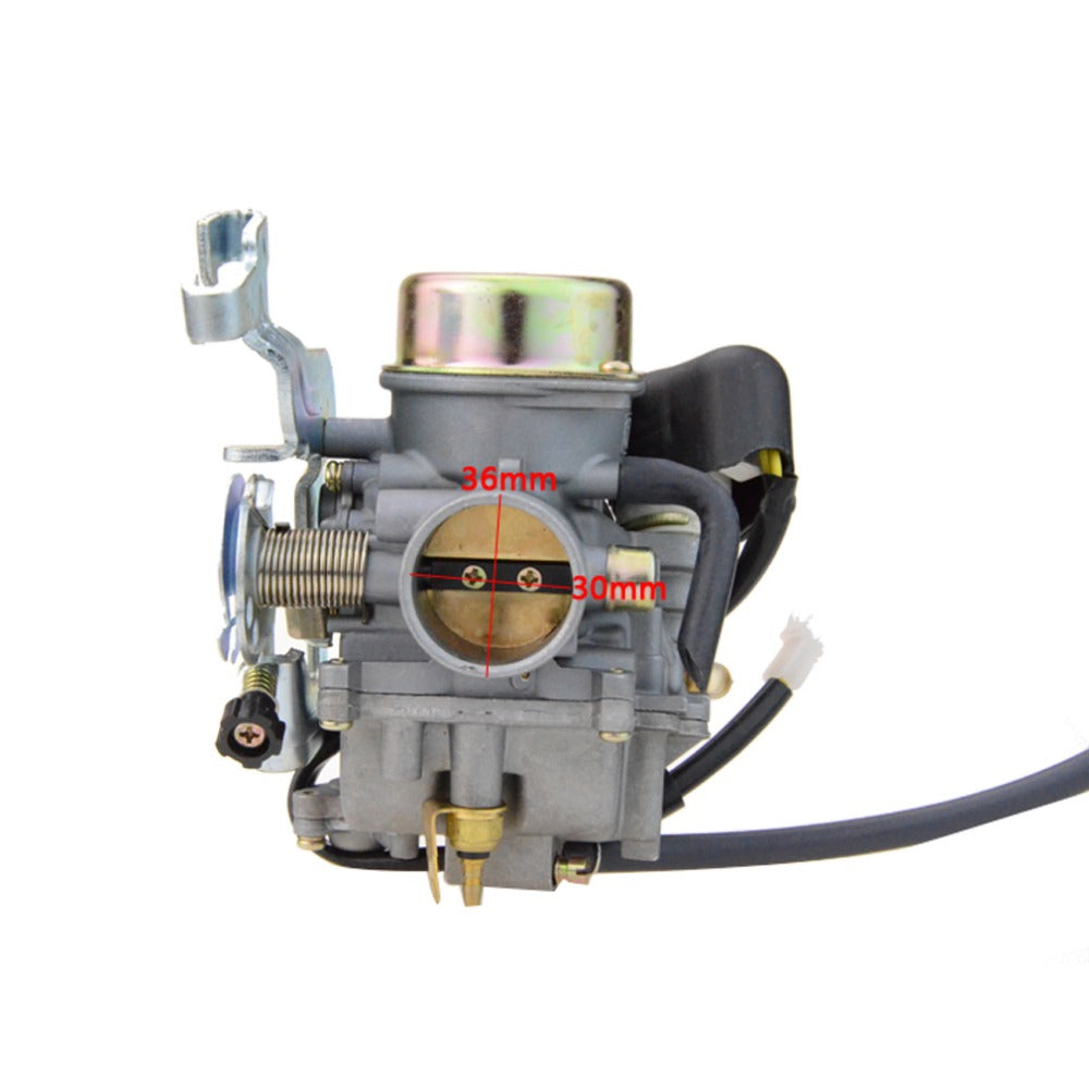 GOOFIT CVK Carburetor Replacement for Manco Talon 260cc 300cc Linhai Bighorn 260cc 300cc ATV UTV Carb