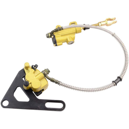 GOOFIT Foot Brake Assembly Replacement For 110cc 125cc Apollo Dirt Bike ATV Quad
