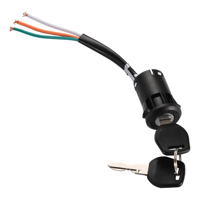 GOOFIT Key Ignition Switch 3 wires Replacement For Motorcycles Dirtbike ATV Quad Go Kart