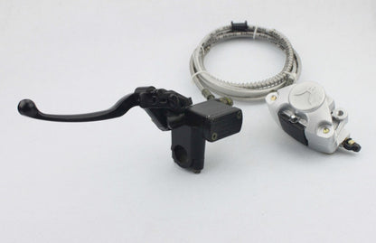 GOOFIT Rear Hand Disc Brake Assembly Replacement for 110cc 125cc 150cc 200cc 250cc ATV & Scooter