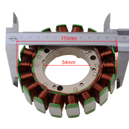 GOOFIT Motorcycle Magneto Stator Coil Replacement for FZ07 MT-07 Tracer XSR700 2014-2019 1WSMTT690 MT07 Tracer 8141000